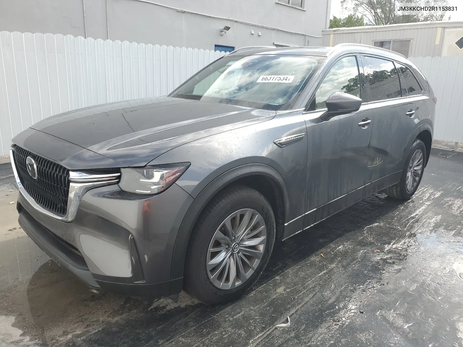 2024 Mazda Cx-90 Preferred Plus VIN: JM3KKCHD2R1153831 Lot: 66317534