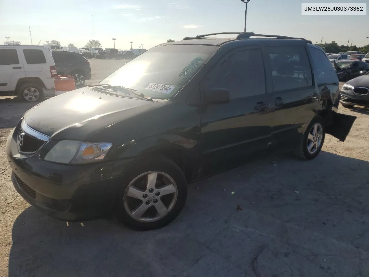 2003 Mazda Mpv Wagon VIN: JM3LW28J030373362 Lot: 67247994