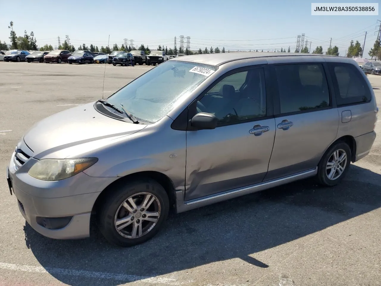 2005 Mazda Mpv Wagon VIN: JM3LW28A350538856 Lot: 66790224