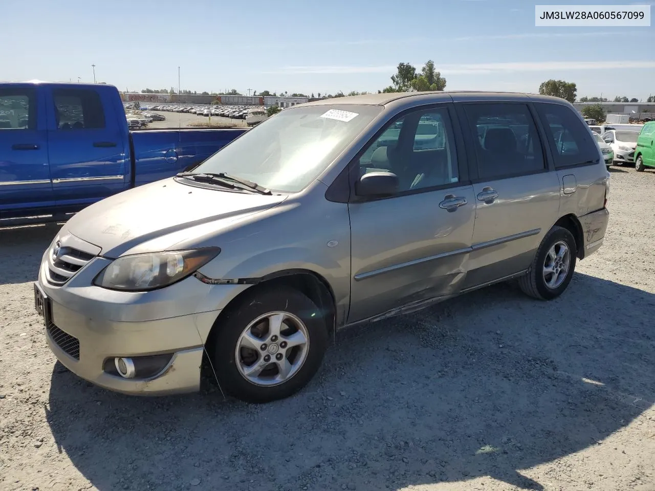 2006 Mazda Mpv Wagon VIN: JM3LW28A060567099 Lot: 59083954