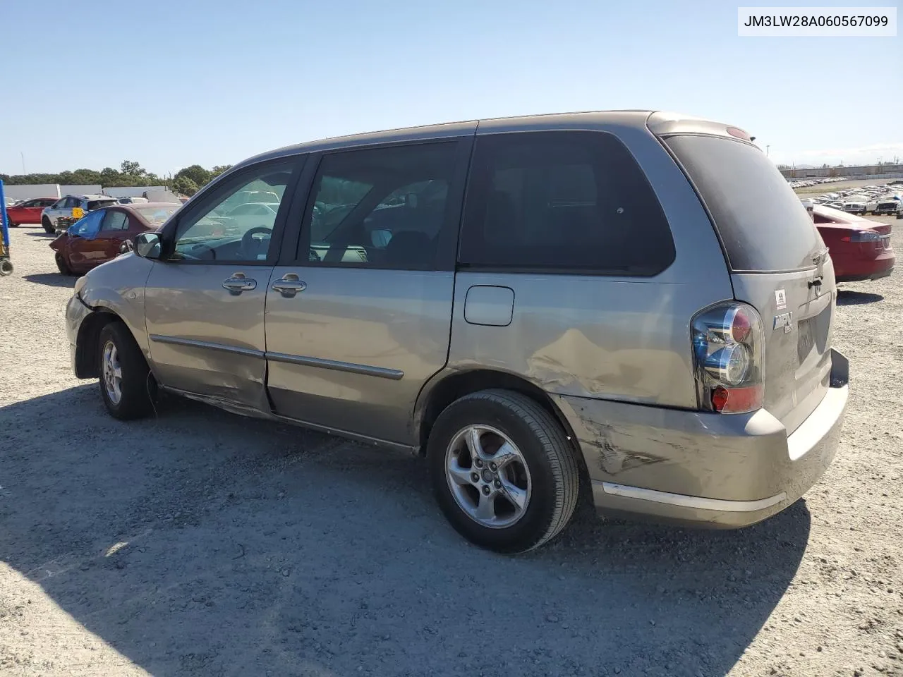 2006 Mazda Mpv Wagon VIN: JM3LW28A060567099 Lot: 59083954