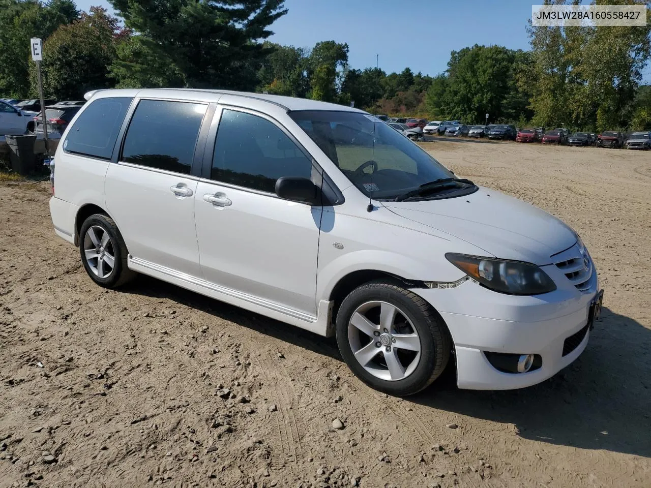 2006 Mazda Mpv Wagon VIN: JM3LW28A160558427 Lot: 71250124