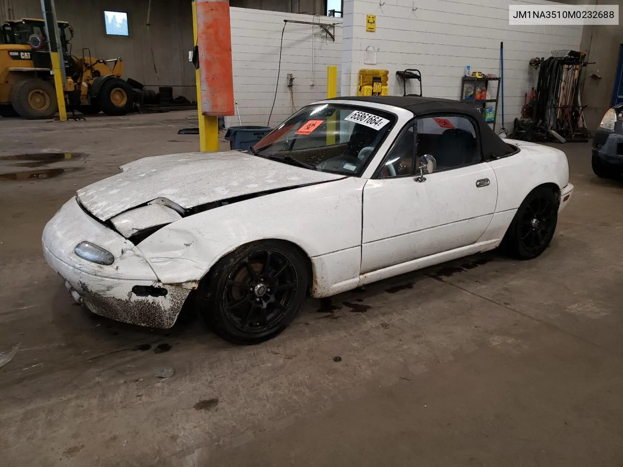 1991 Mazda Mx-5 Miata VIN: JM1NA3510M0232688 Lot: 65861664