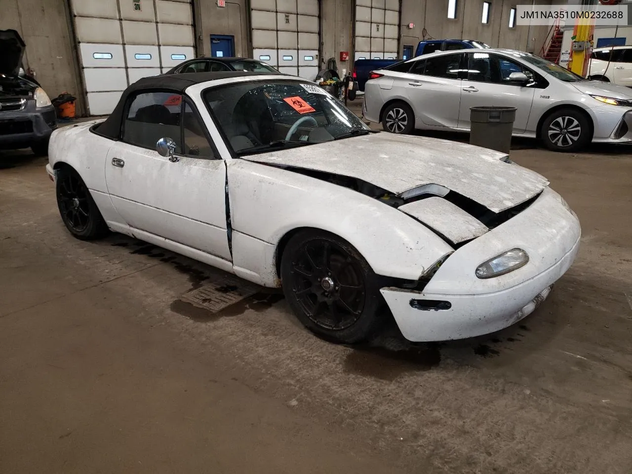 1991 Mazda Mx-5 Miata VIN: JM1NA3510M0232688 Lot: 65861664