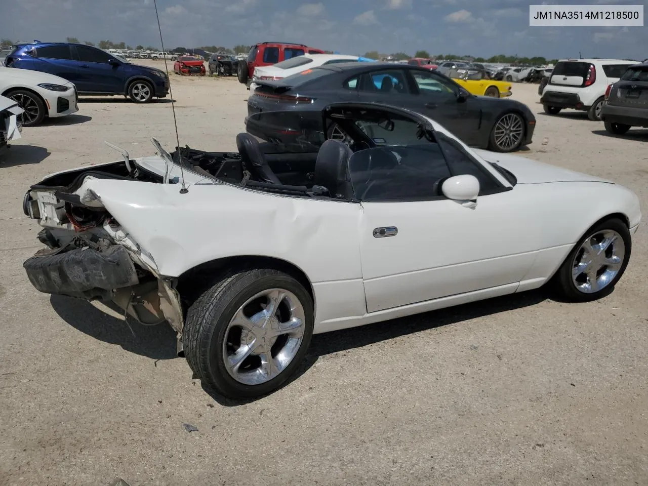 1991 Mazda Mx-5 Miata VIN: JM1NA3514M1218500 Lot: 71422334