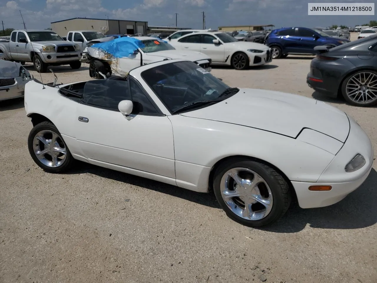 1991 Mazda Mx-5 Miata VIN: JM1NA3514M1218500 Lot: 71422334