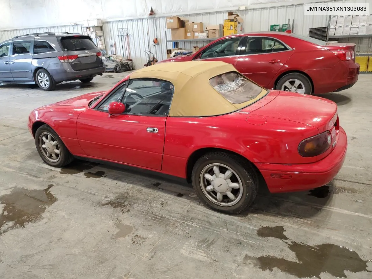 1992 Mazda Mx-5 Miata VIN: JM1NA351XN1303083 Lot: 67284304