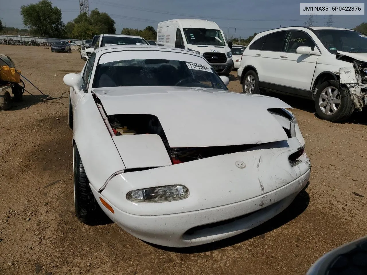 1993 Mazda Mx-5 Miata VIN: JM1NA3515P0422376 Lot: 71800964