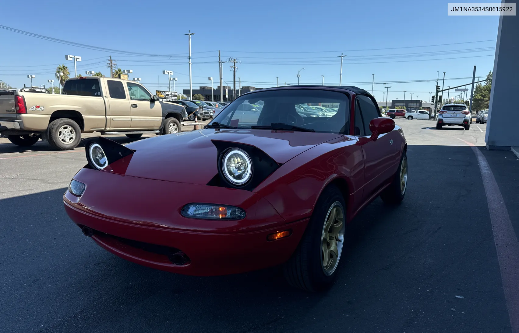 1995 Mazda Mx-5 Miata VIN: JM1NA3534S0615922 Lot: 66813934