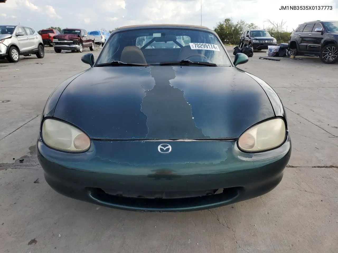 1999 Mazda Mx-5 Miata VIN: JM1NB3535X0137773 Lot: 70299174