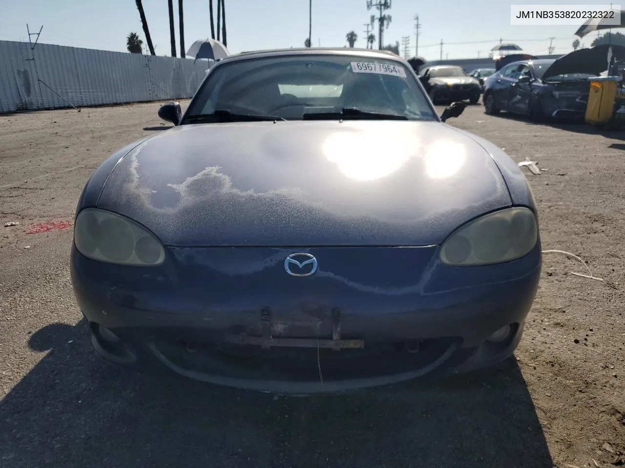 JM1NB353820232322 2002 Mazda Mx-5 Miata Base