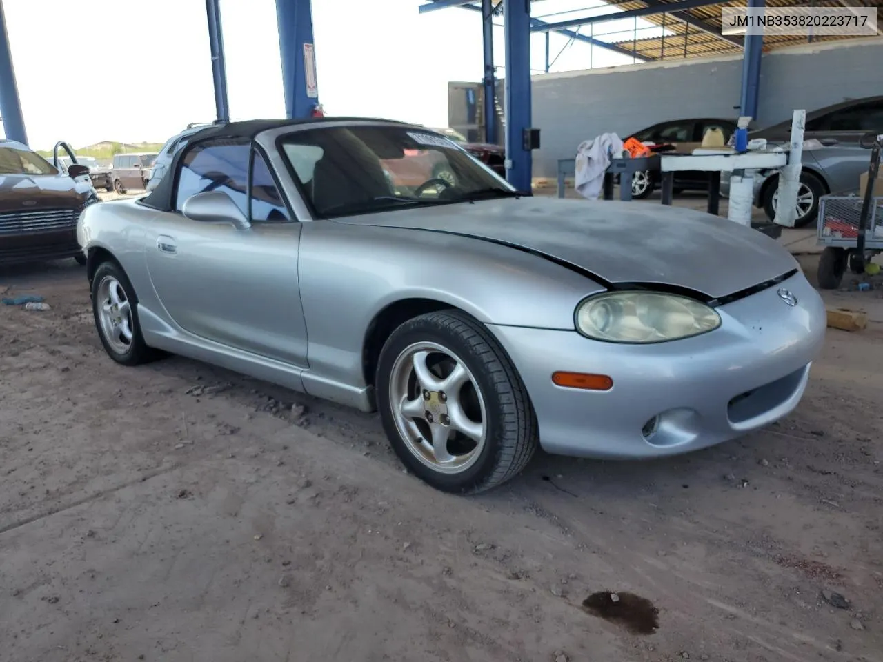 2002 Mazda Mx-5 Miata Base VIN: JM1NB353820223717 Lot: 71091514