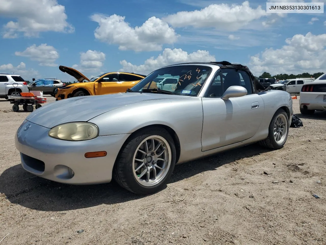 2003 Mazda Mx-5 Miata Base VIN: JM1NB353130301613 Lot: 65137304