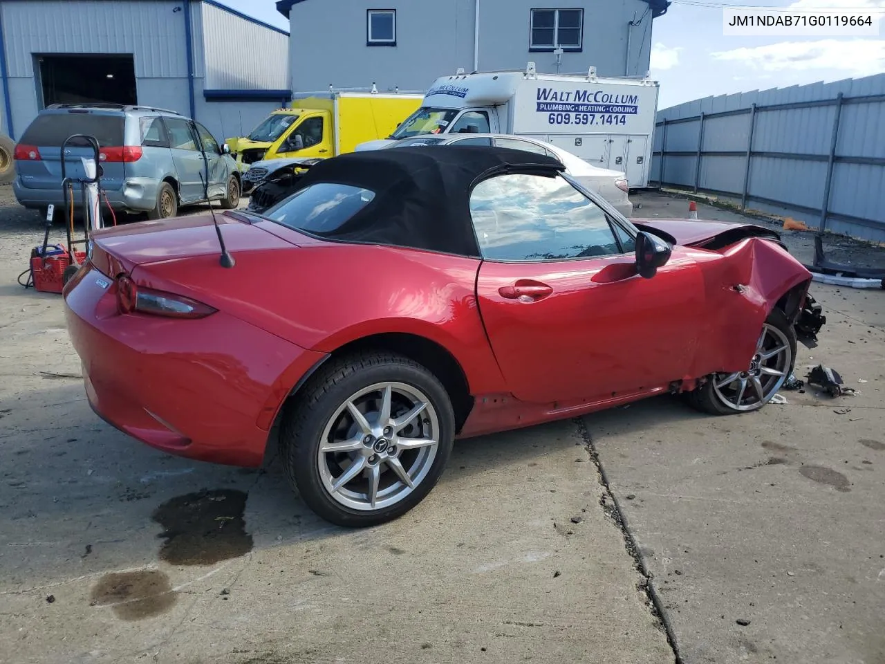 JM1NDAB71G0119664 2016 Mazda Mx-5 Miata Sport