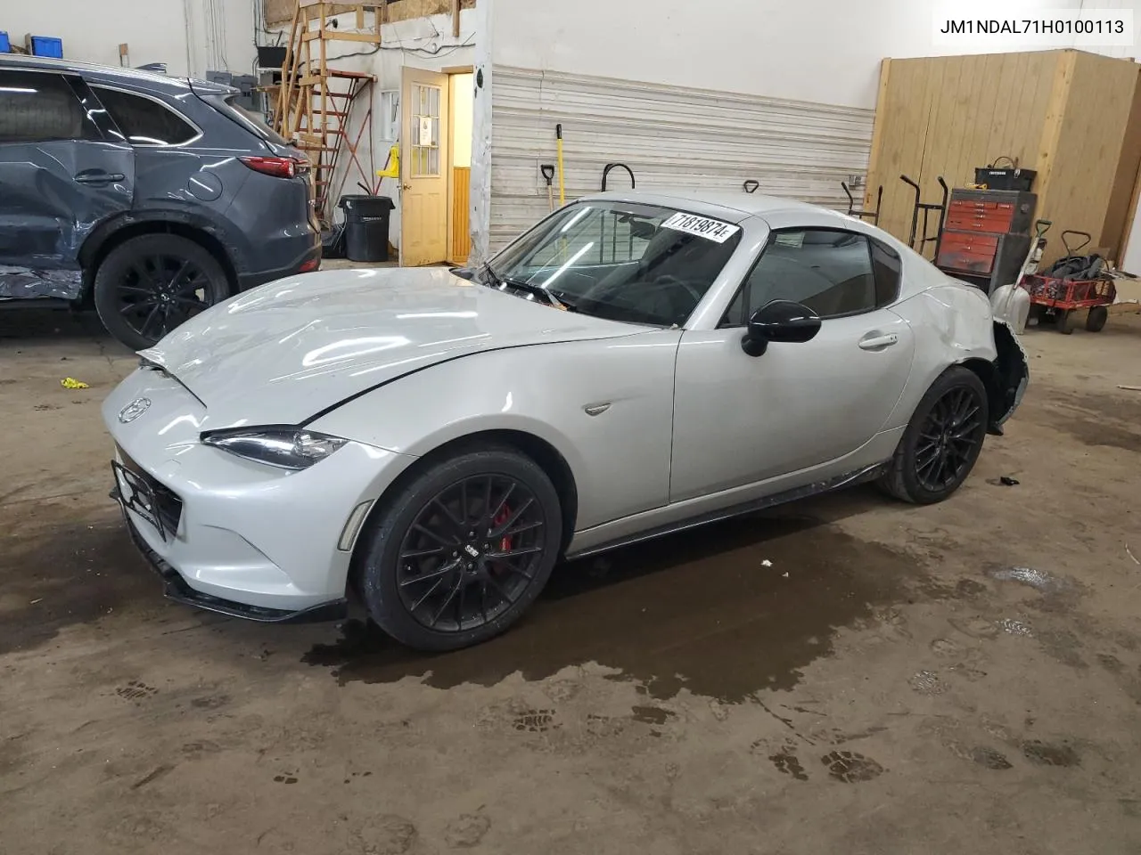 2017 Mazda Mx-5 Miata Club VIN: JM1NDAL71H0100113 Lot: 71819874