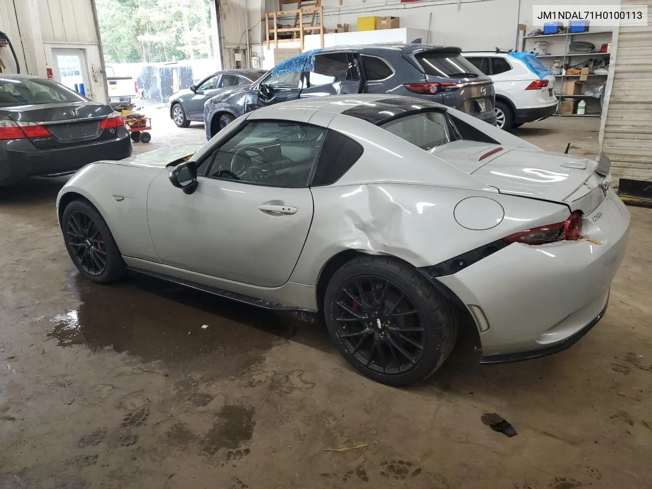 2017 Mazda Mx-5 Miata Club VIN: JM1NDAL71H0100113 Lot: 71819874