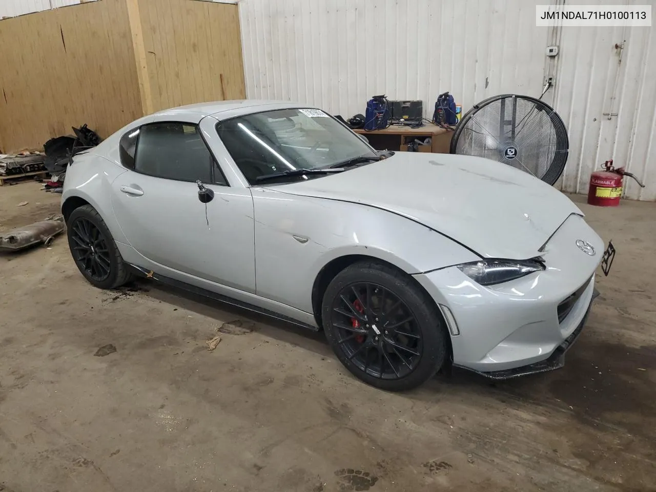 2017 Mazda Mx-5 Miata Club VIN: JM1NDAL71H0100113 Lot: 71819874