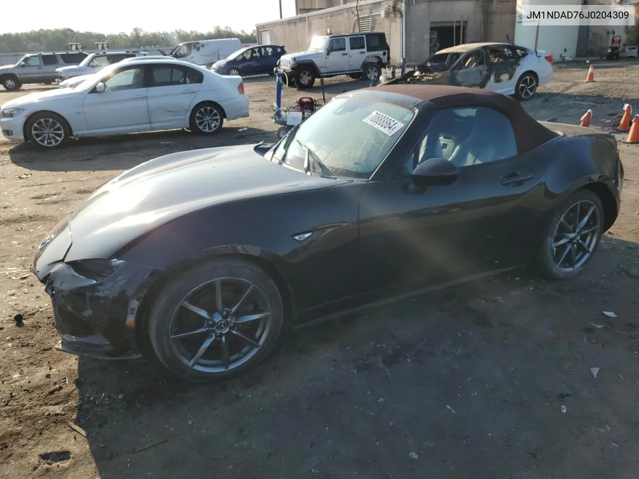 2018 Mazda Mx-5 Miata Grand Touring VIN: JM1NDAD76J0204309 Lot: 70888864