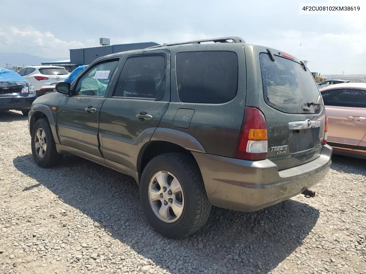 4F2CU08102KM38619 2002 Mazda Tribute Lx