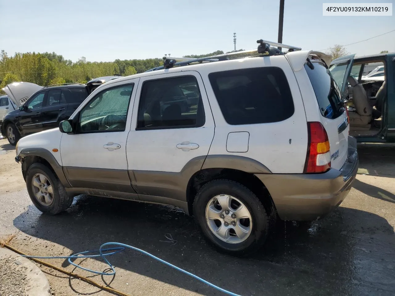 4F2YU09132KM10219 2002 Mazda Tribute Lx