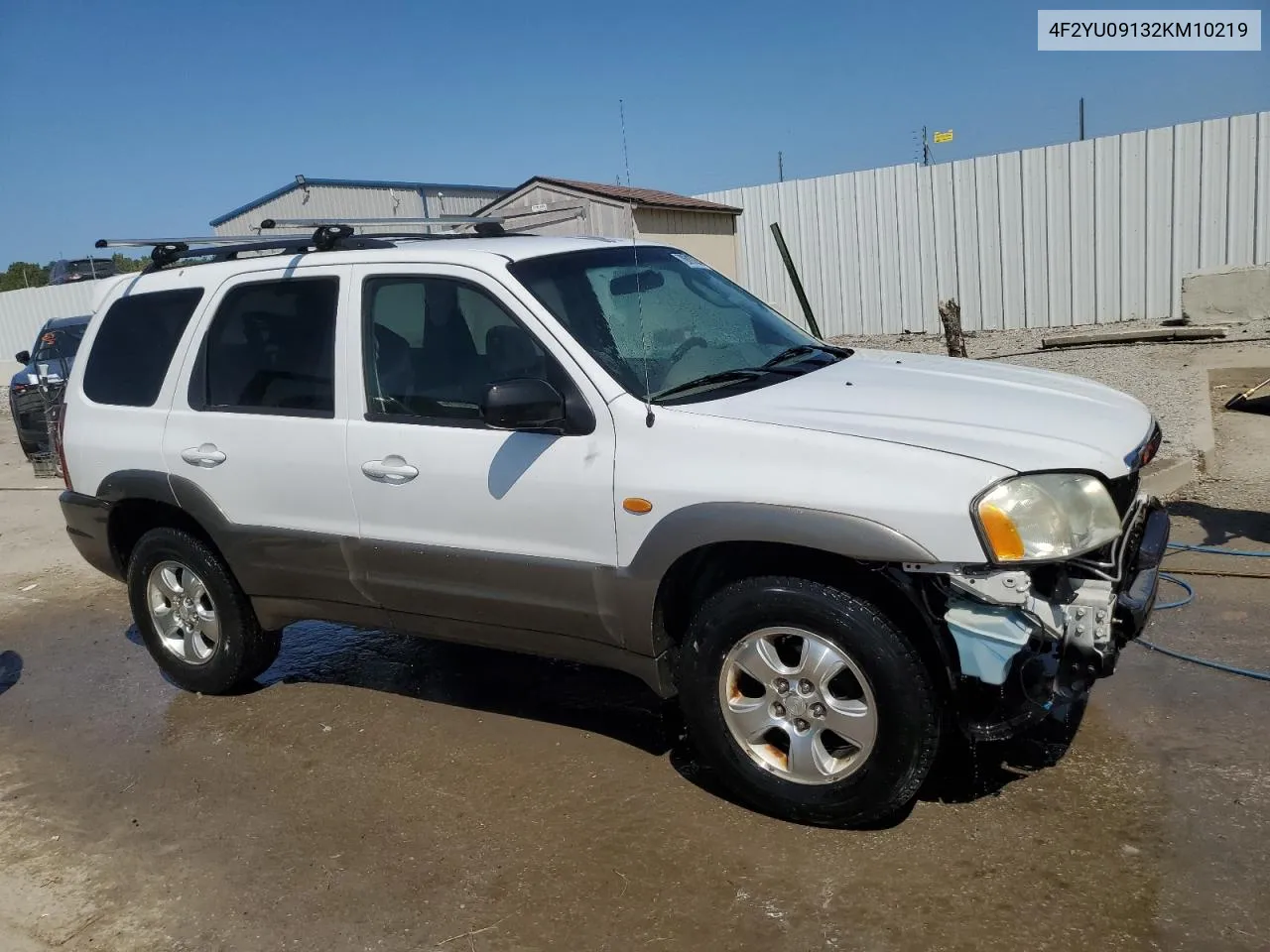 4F2YU09132KM10219 2002 Mazda Tribute Lx