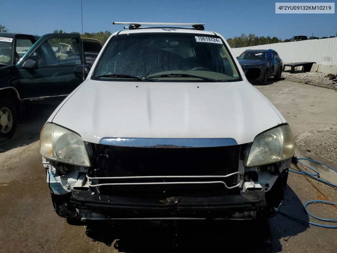 4F2YU09132KM10219 2002 Mazda Tribute Lx