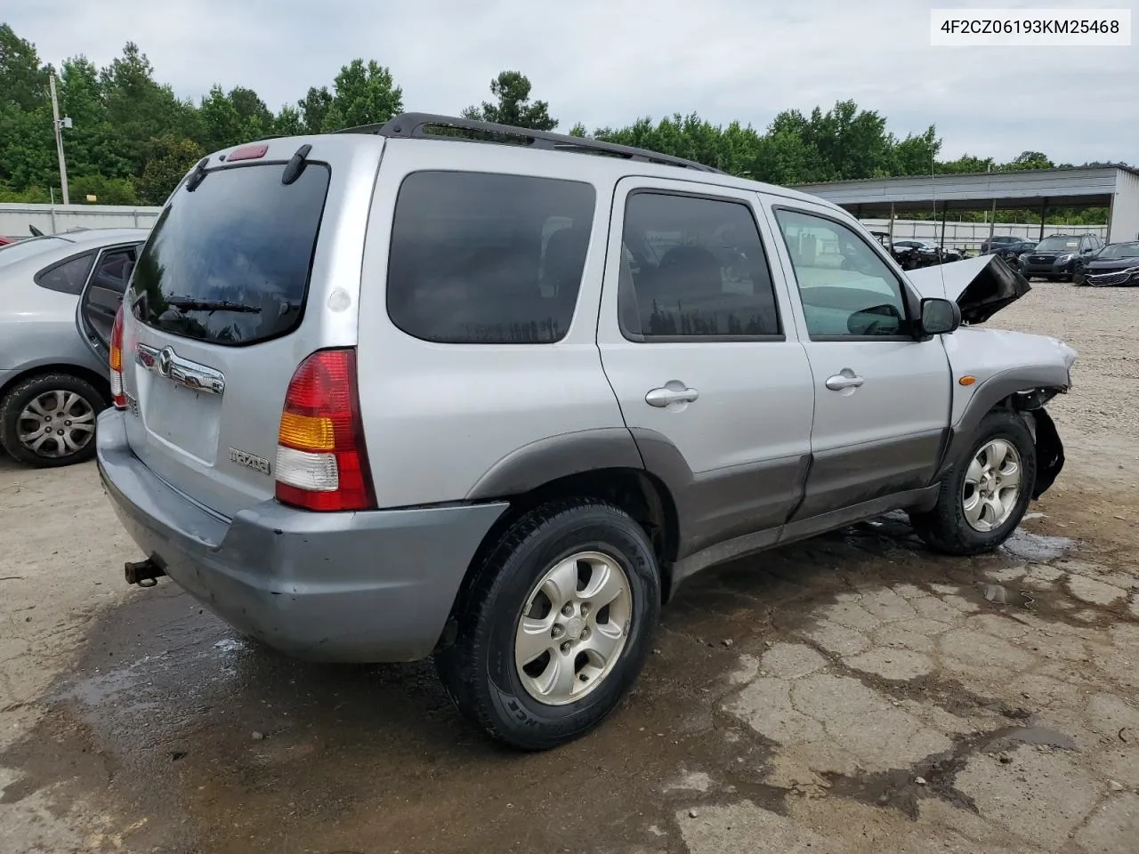 2003 Mazda Tribute Es VIN: 4F2CZ06193KM25468 Lot: 59879914