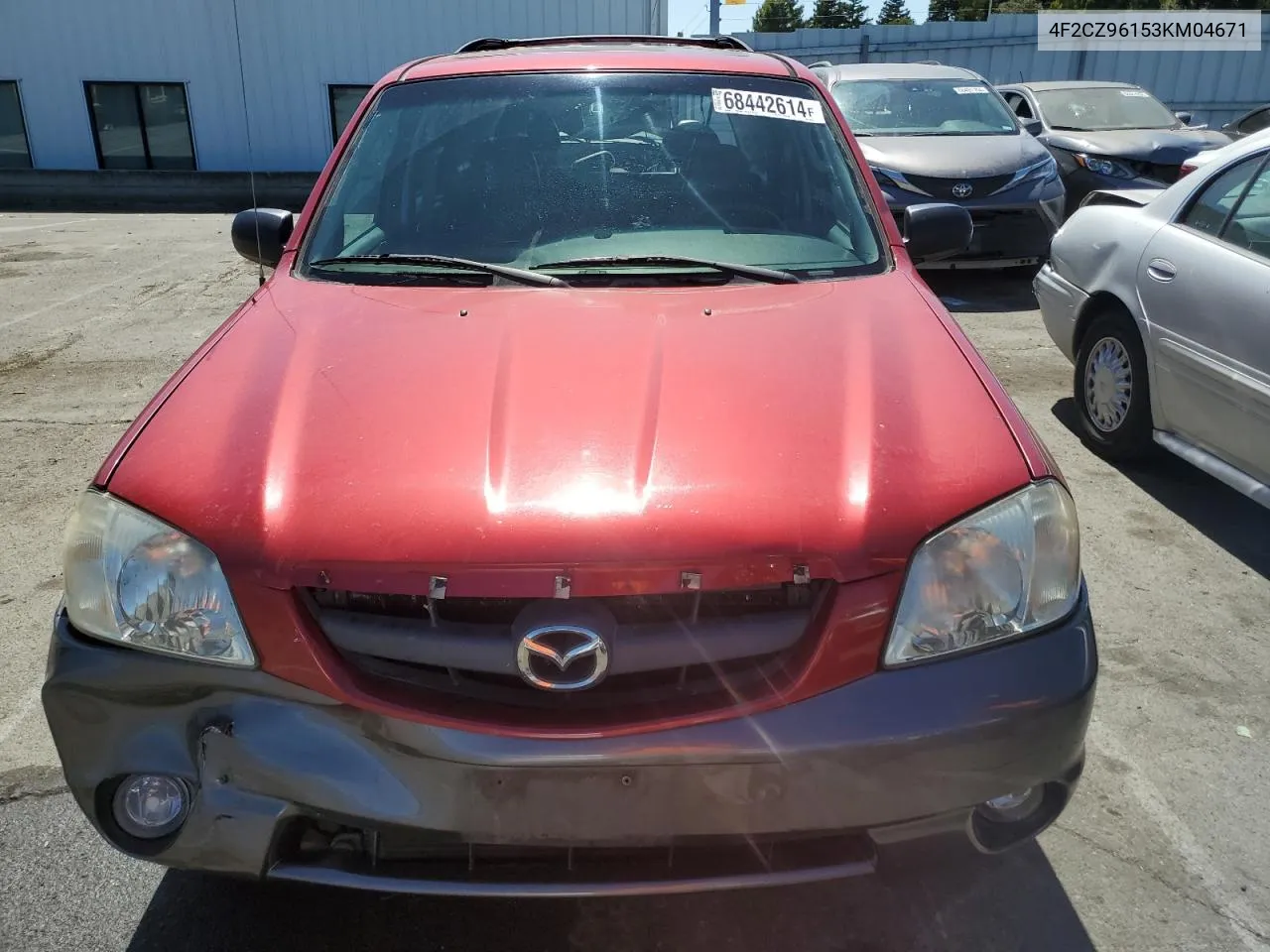 2003 Mazda Tribute Es VIN: 4F2CZ96153KM04671 Lot: 68442614