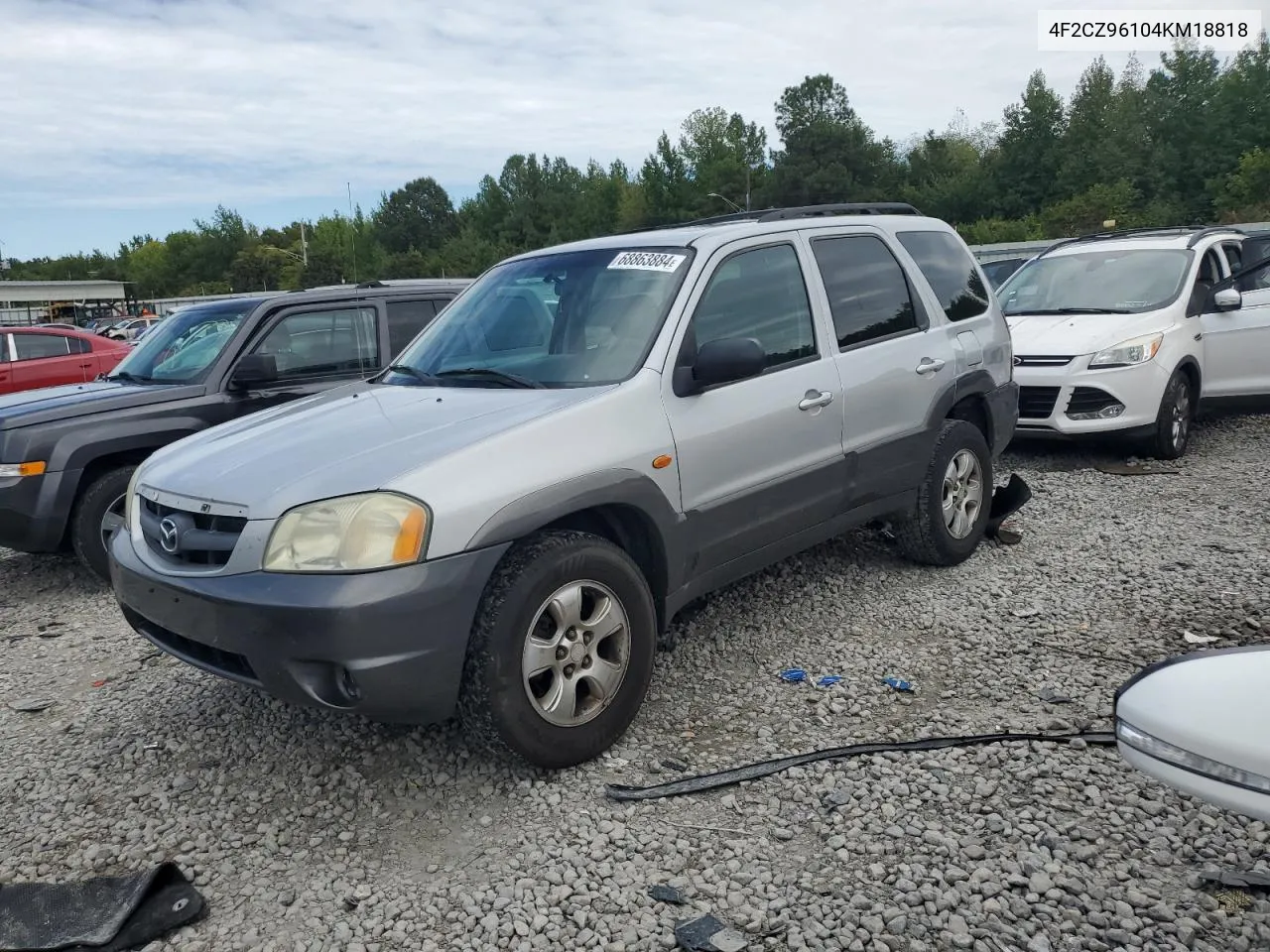 2004 Mazda Tribute Es VIN: 4F2CZ96104KM18818 Lot: 68863884