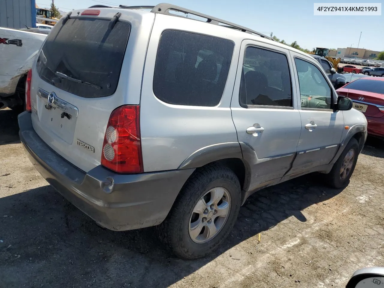 2004 Mazda Tribute Lx VIN: 4F2YZ941X4KM21993 Lot: 69283134