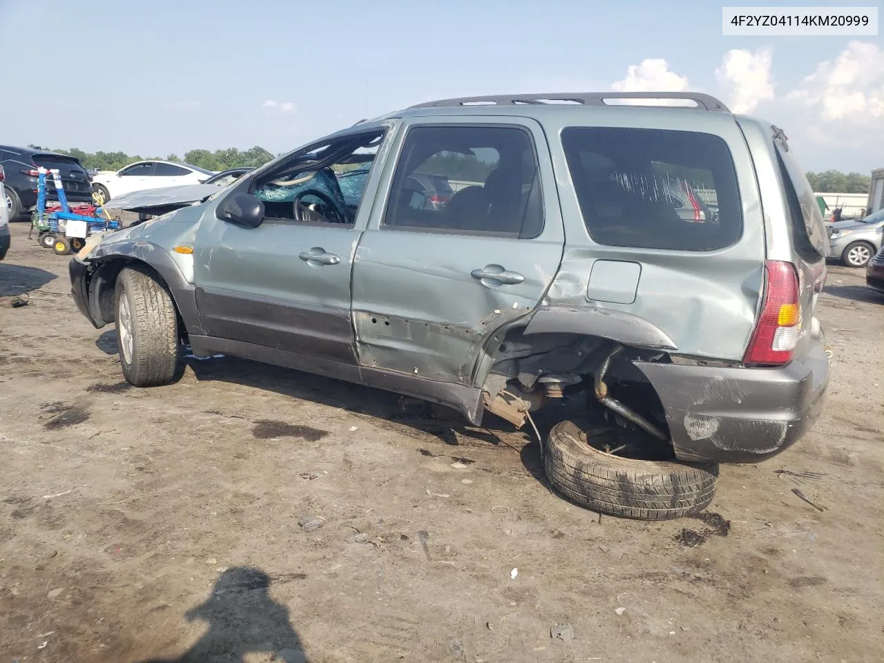 4F2YZ04114KM20999 2004 Mazda Tribute Lx