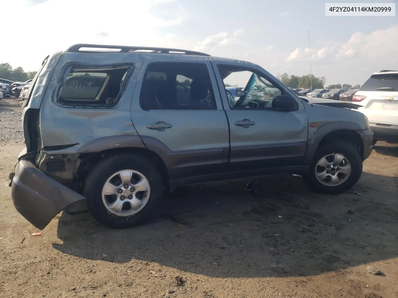 4F2YZ04114KM20999 2004 Mazda Tribute Lx