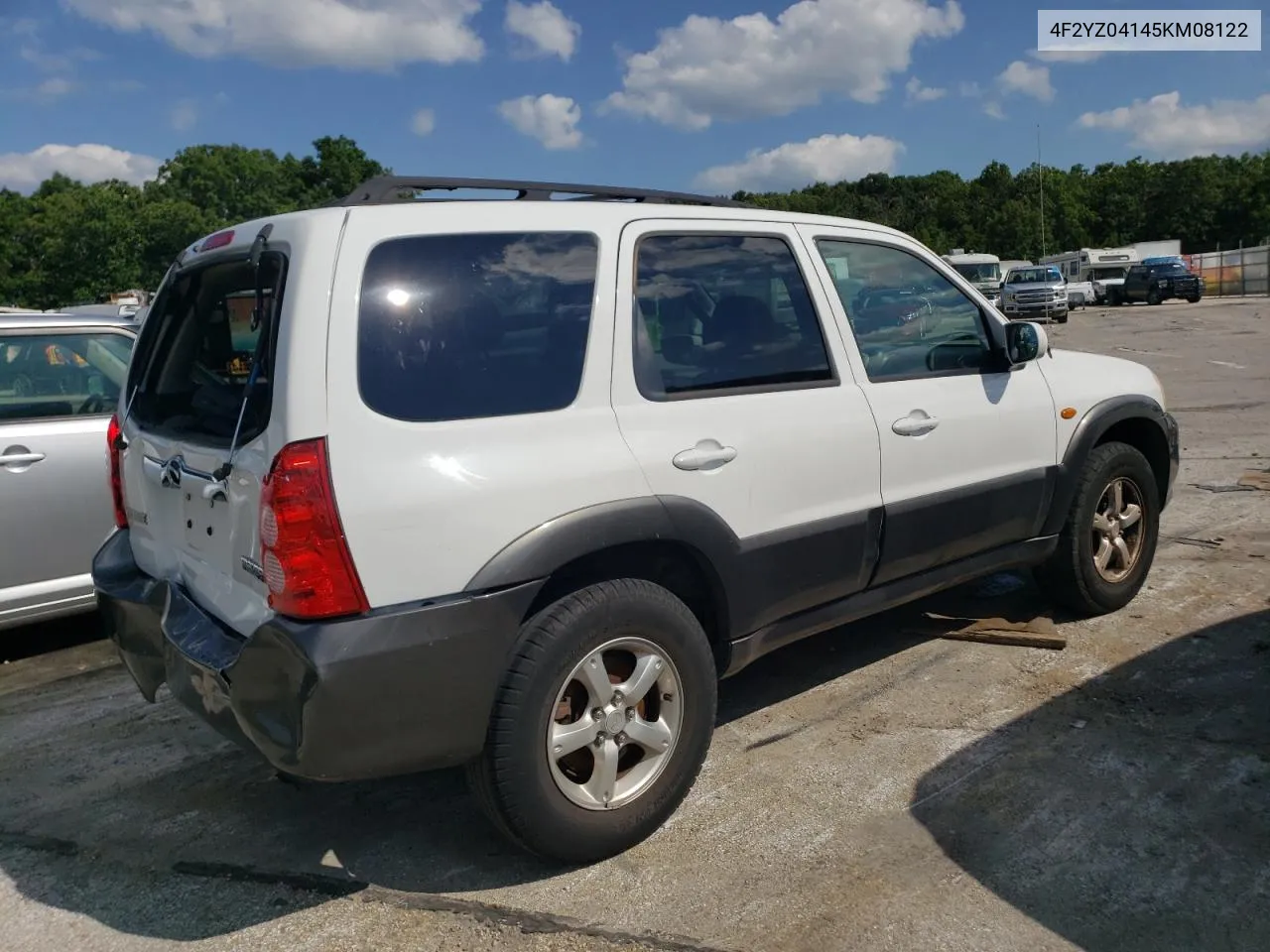 4F2YZ04145KM08122 2005 Mazda Tribute S