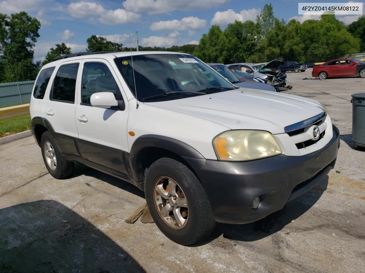 2005 Mazda Tribute S VIN: 4F2YZ04145KM08122 Lot: 63492914