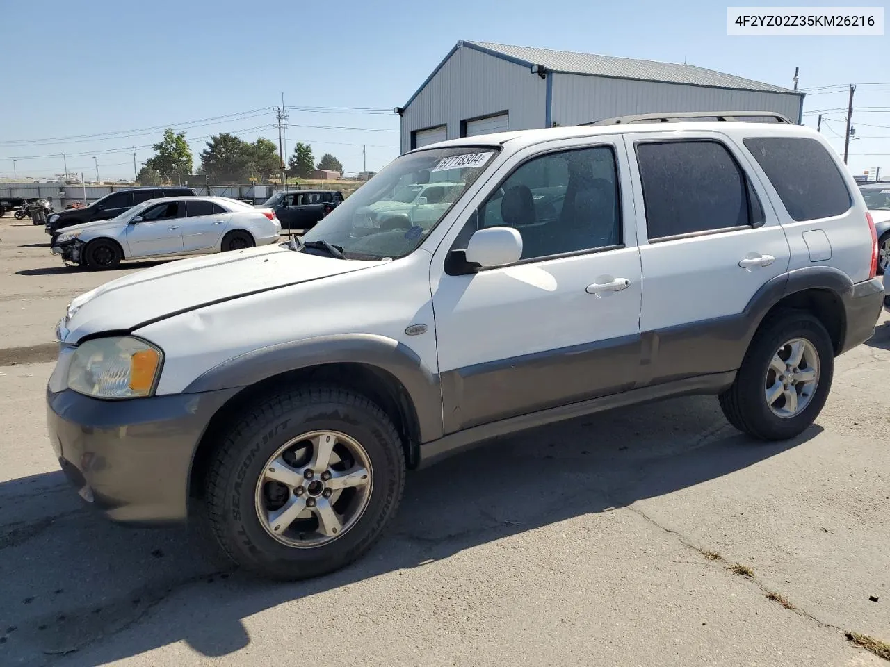 4F2YZ02Z35KM26216 2005 Mazda Tribute I