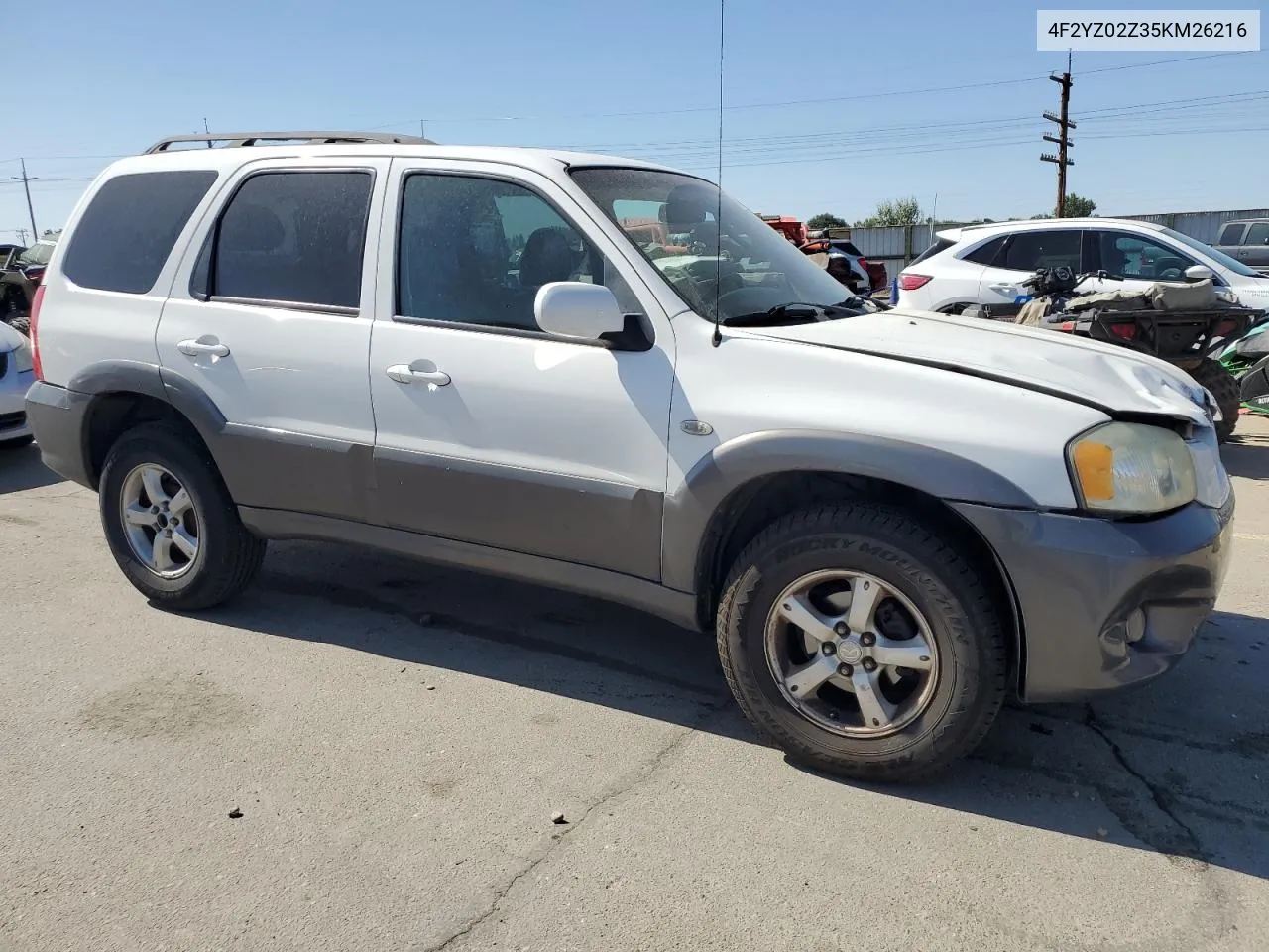 2005 Mazda Tribute I VIN: 4F2YZ02Z35KM26216 Lot: 67718304