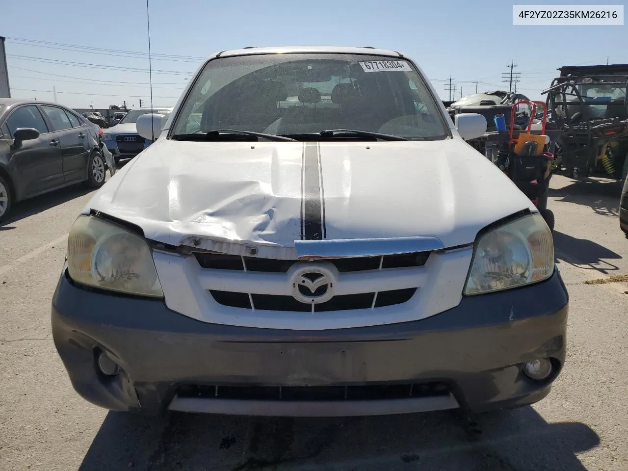 2005 Mazda Tribute I VIN: 4F2YZ02Z35KM26216 Lot: 67718304