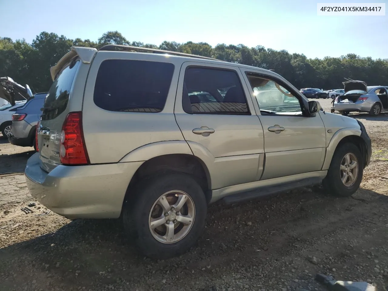 2005 Mazda Tribute S VIN: 4F2YZ041X5KM34417 Lot: 70414024