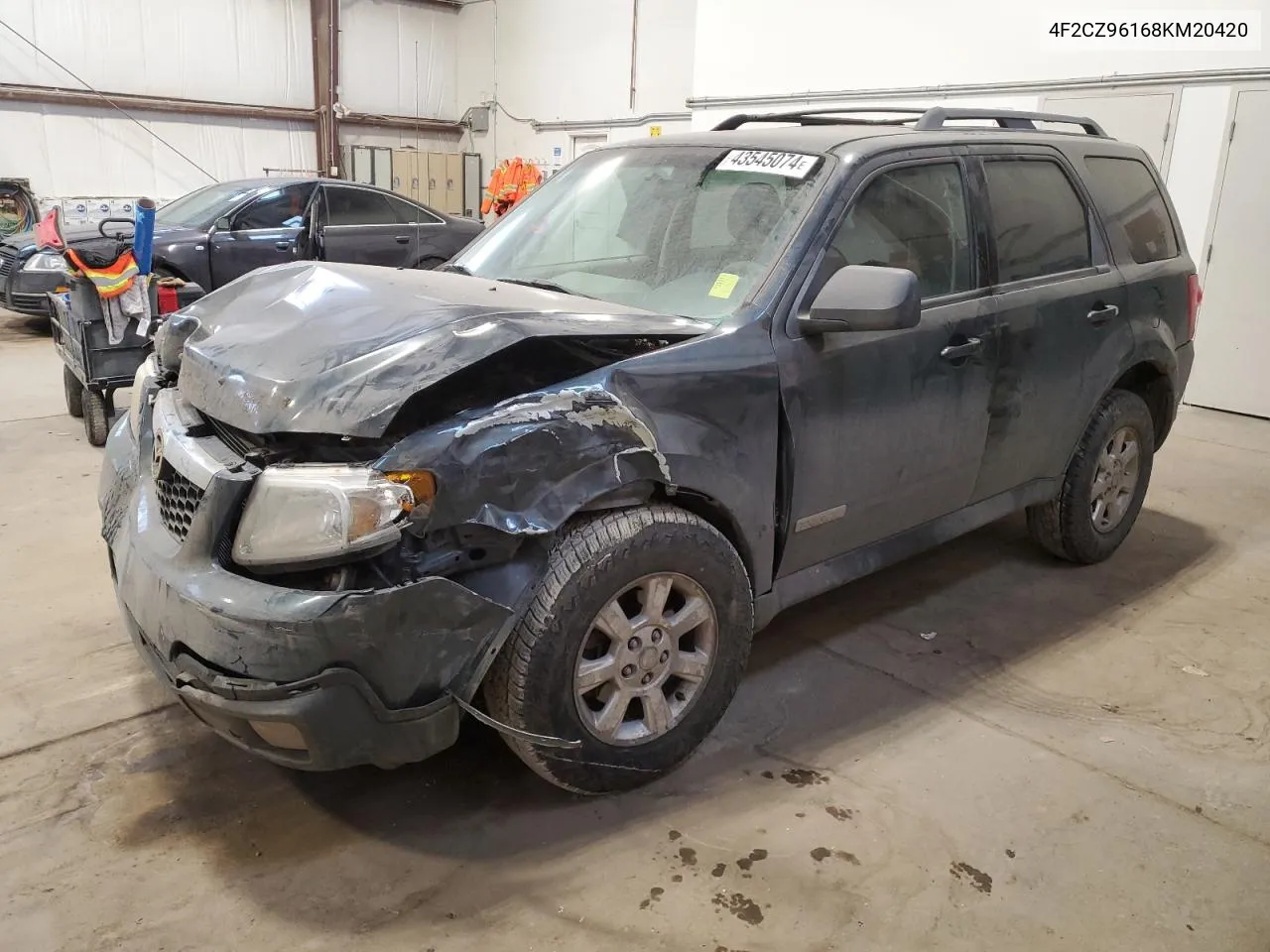 2008 Mazda Tribute S VIN: 4F2CZ96168KM20420 Lot: 43545074