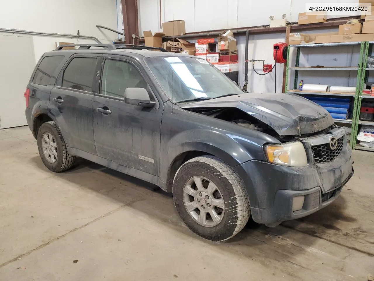 2008 Mazda Tribute S VIN: 4F2CZ96168KM20420 Lot: 43545074