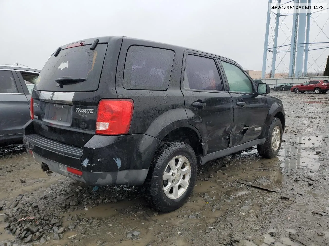 2008 Mazda Tribute S VIN: 4F2CZ961X8KM19478 Lot: 45663854