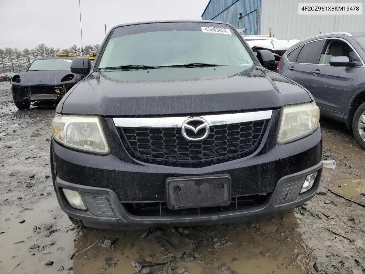 2008 Mazda Tribute S VIN: 4F2CZ961X8KM19478 Lot: 45663854