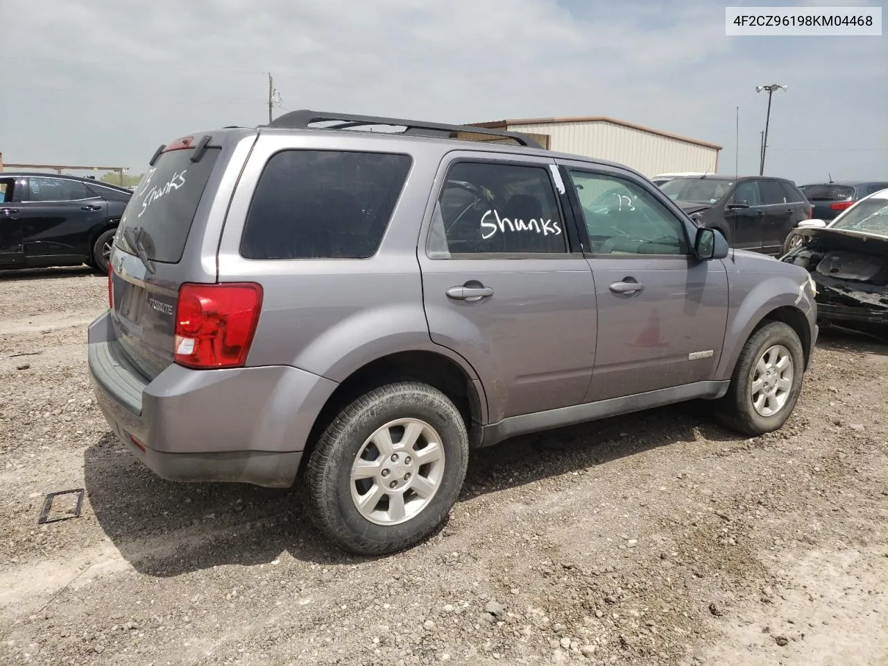 2008 Mazda Tribute S VIN: 4F2CZ96198KM04468 Lot: 46488704