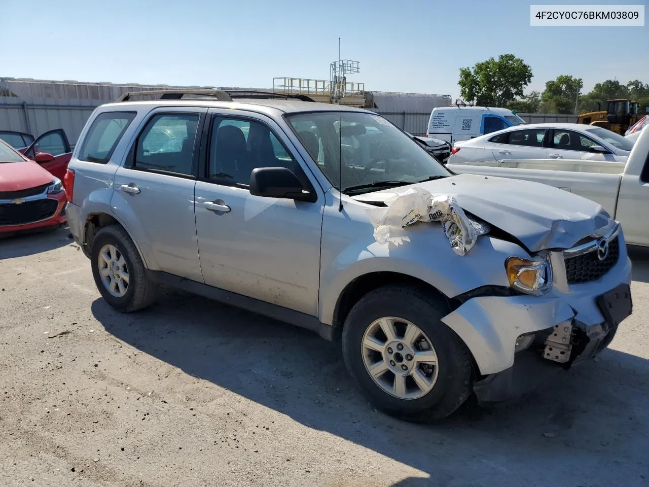 2011 Mazda Tribute I VIN: 4F2CY0C76BKM03809 Lot: 65784844