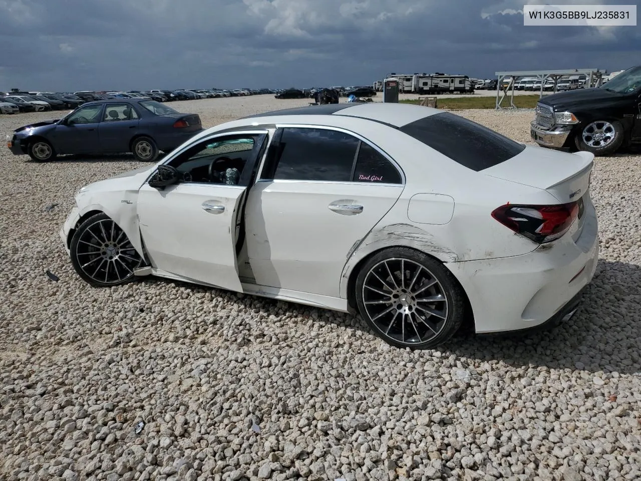 2020 Mercedes-Benz A 35 Amg VIN: W1K3G5BB9LJ235831 Lot: 70530994