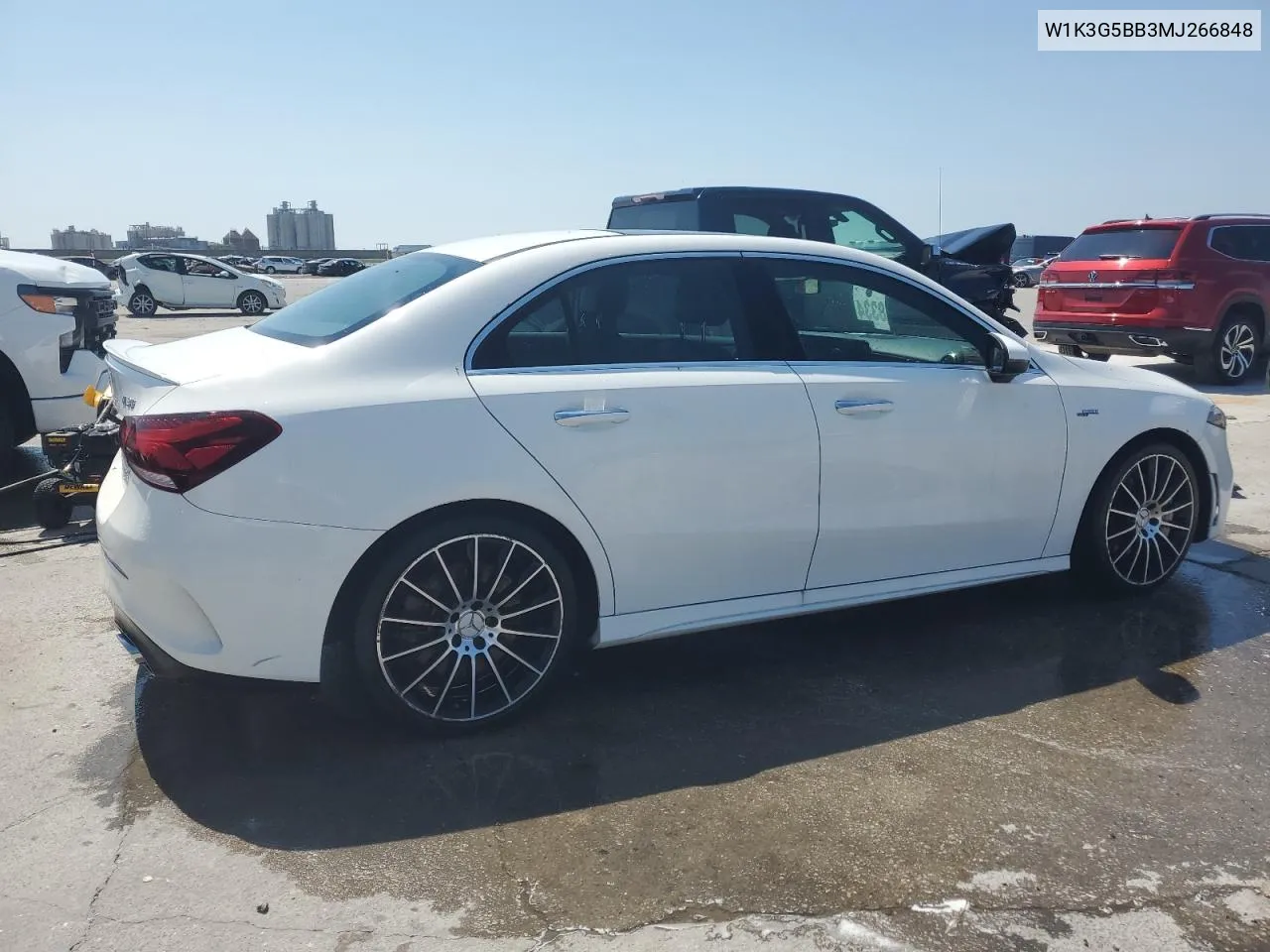 2021 Mercedes-Benz A 35 Amg VIN: W1K3G5BB3MJ266848 Lot: 67694524