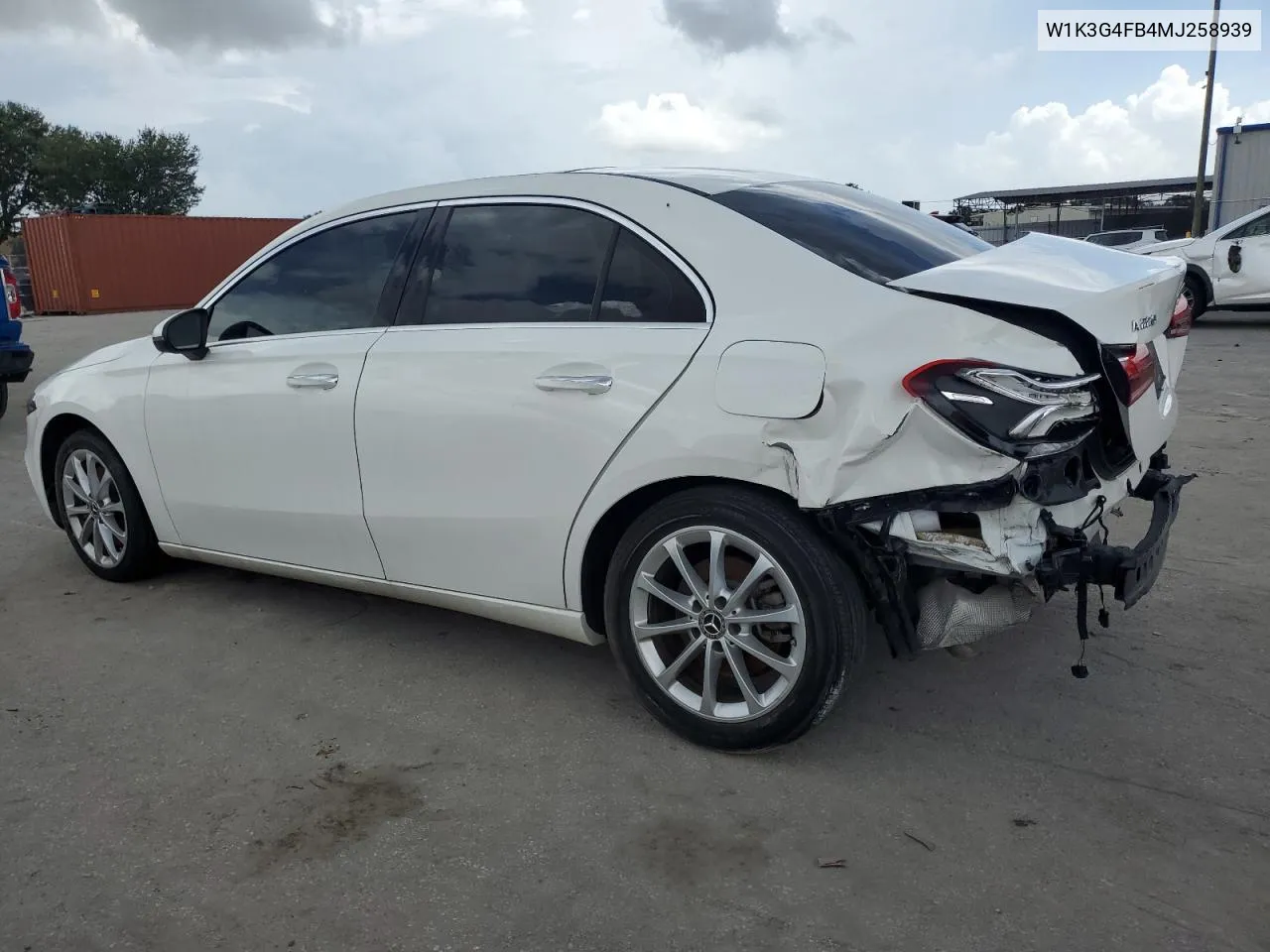 W1K3G4FB4MJ258939 2021 Mercedes-Benz A 220 4Matic