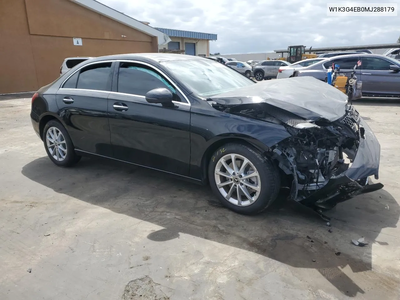 2021 Mercedes-Benz A 220 VIN: W1K3G4EB0MJ288179 Lot: 71818264