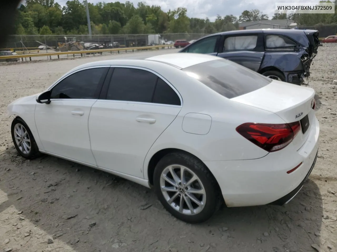 W1K3G4FBXNJ372509 2022 Mercedes-Benz A 220 4Matic