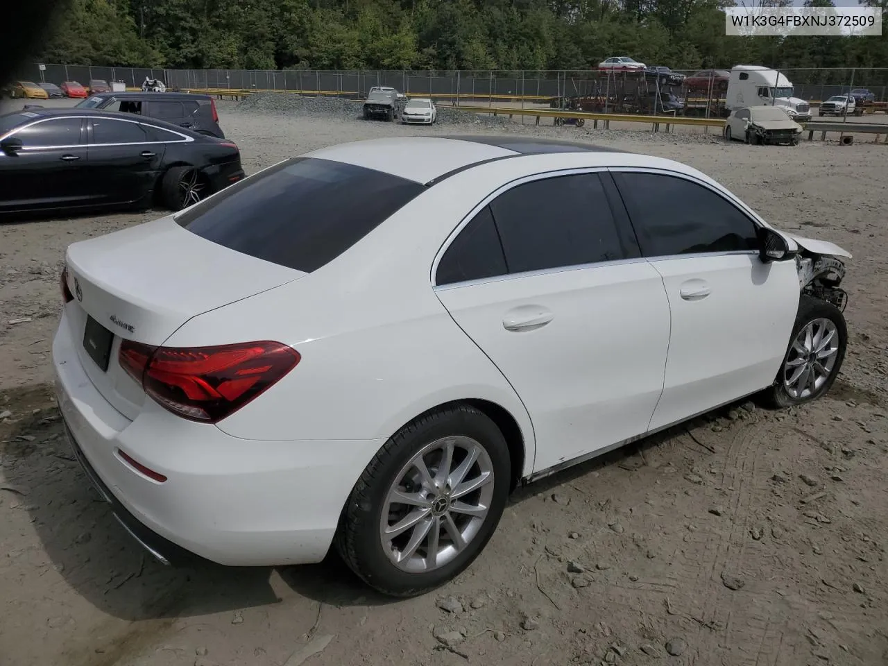 2022 Mercedes-Benz A 220 4Matic VIN: W1K3G4FBXNJ372509 Lot: 71032294